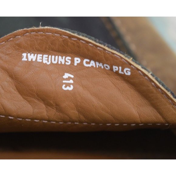 GH Bass Weejuns Camo Penny Loafers Men's Size 12 Leather Slip On Shoes - Picture 8 of 9